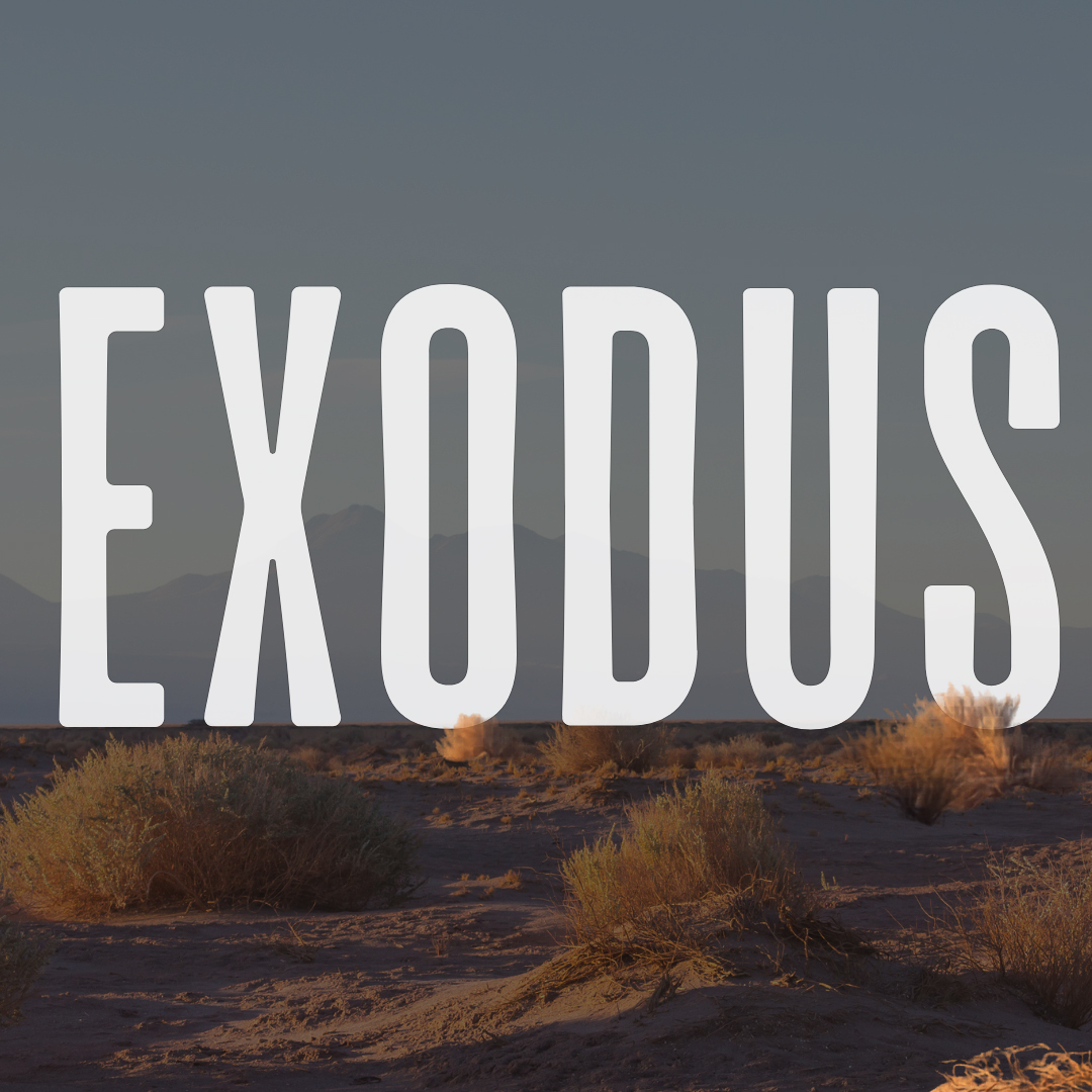 Exodus sermon series artwork